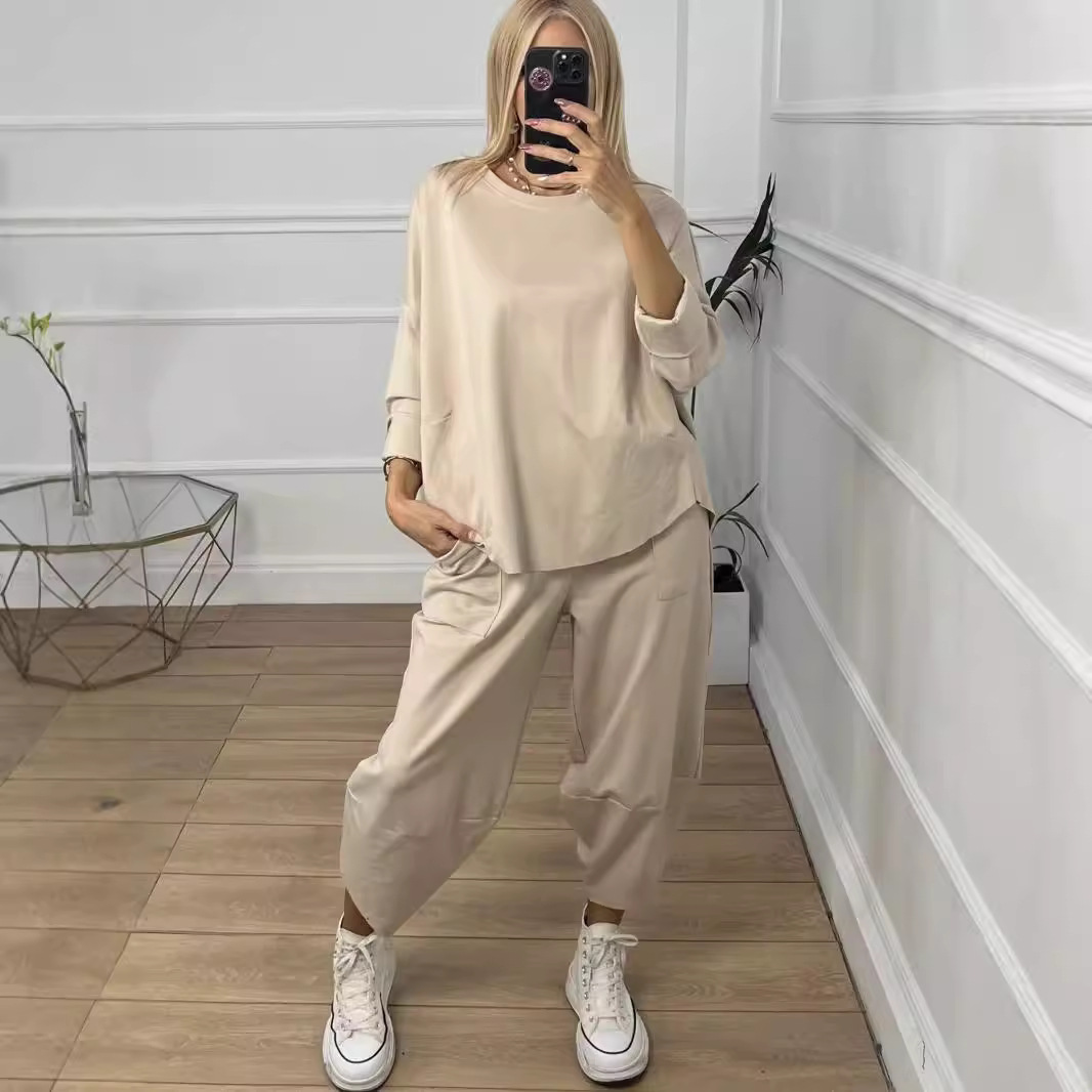 Winter Clothing Sales - 2025 가을 겨울 솔리드 풀오버 탑