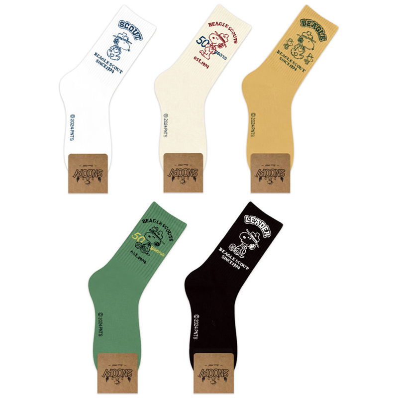 Winter Clothing Girls - 5pcs 스누피 새로운 프리미엄 스누피 양말