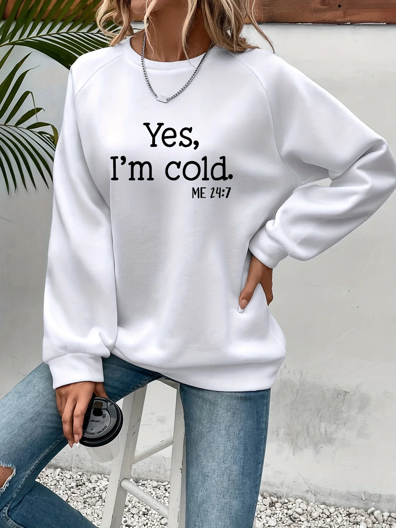 Winter Clothing Trends For Women - 예 나는 차갑습니다. 여성용 긴 소매