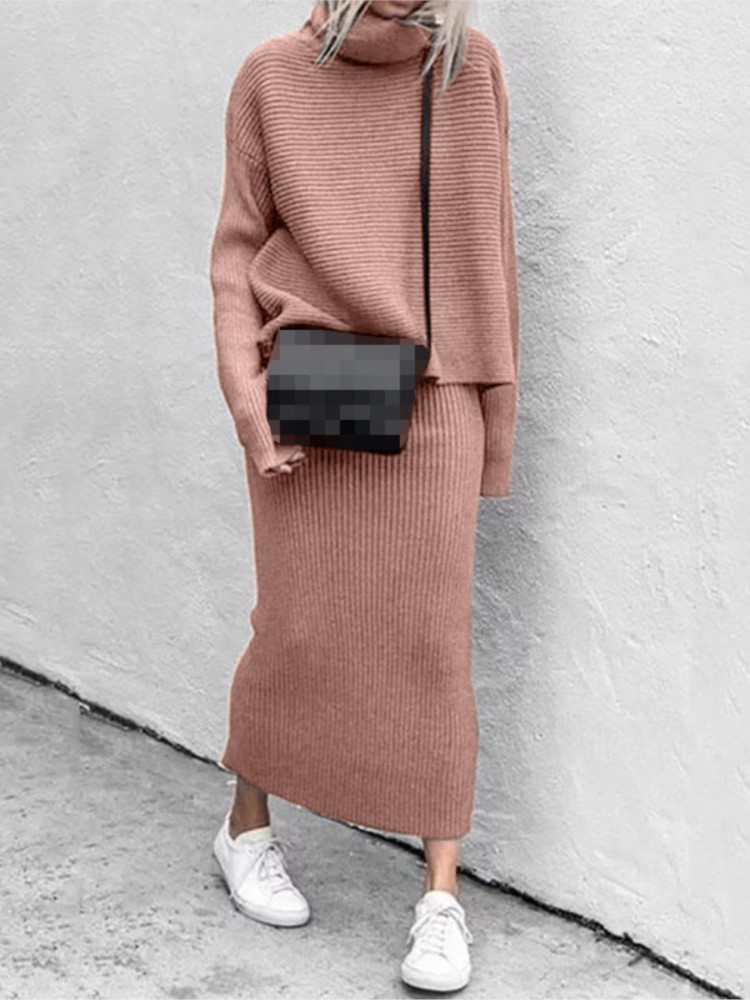 Winter Clothing Sales - 가을 겨울 신상 여성용 우븐 미디