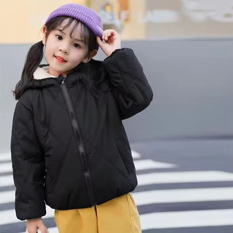 소년 소녀 두꺼운 다운 코트 겨울 플러스 벨벳 따뜻한  - Winter Clothing Activity 리뷰 및 가격
