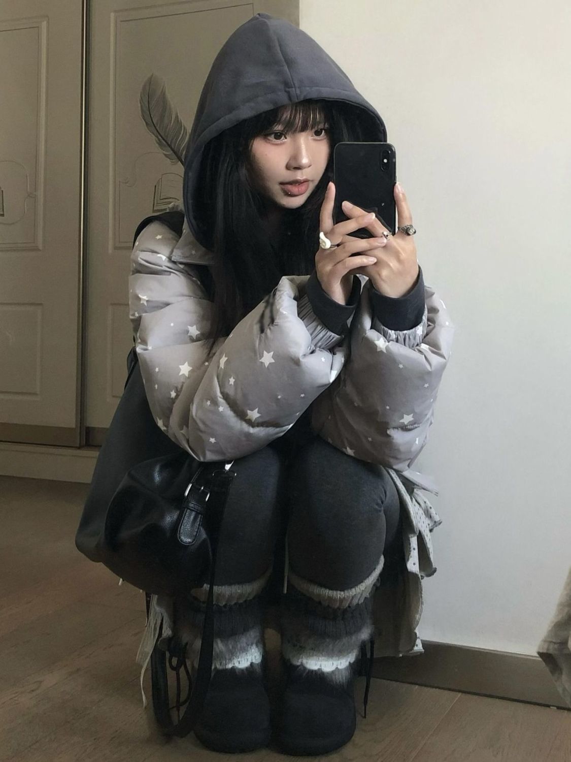퍼퍼 파카 여성 의류 플랫 어반 퓨어 레귤러 라이닝 심 - Winter Clothing Activity 리뷰 및 가격