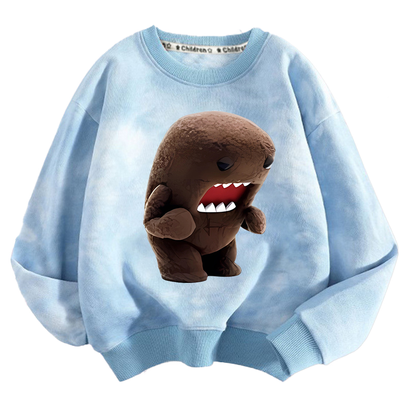Domo Kun 어린이 크루 넥 스웨트 셔츠 애니메이션 - Winter Clothing Girls 리뷰 및 가격