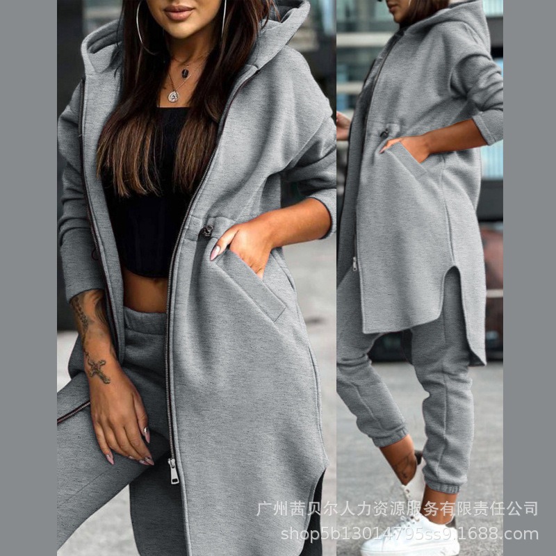 여성 후드 지퍼 불규칙한 대형 코트 중반 허리 펜슬 바 - Winter Clothing Sales 리뷰 및 가격