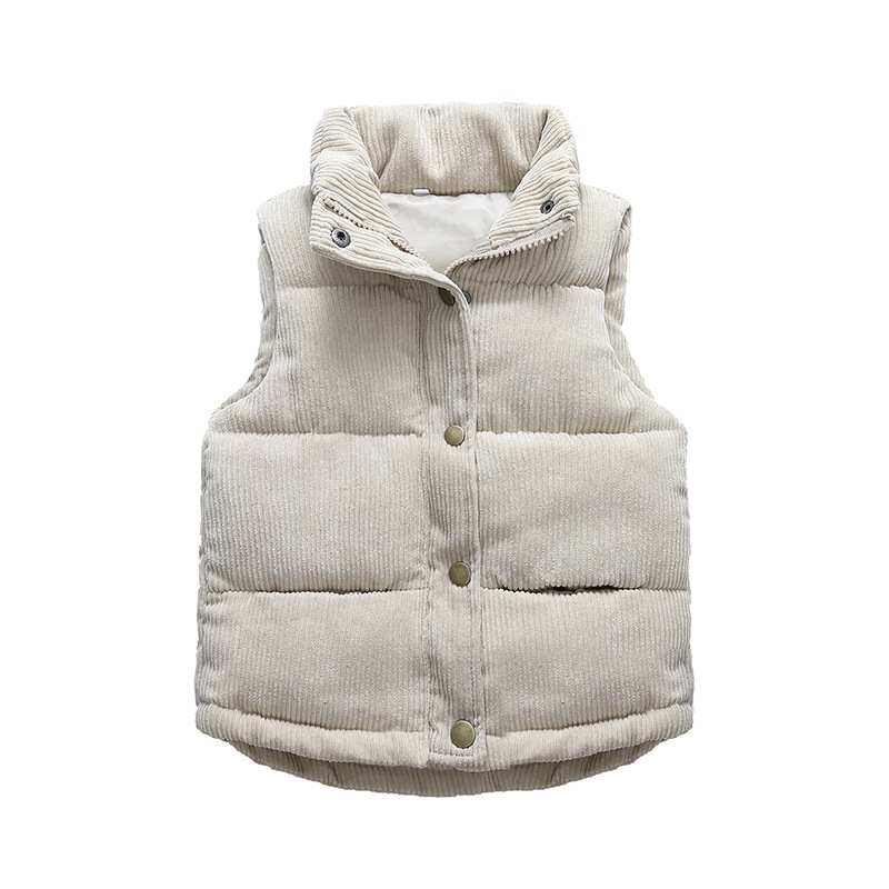 남아 여아 코듀로이 조끼, 두꺼운 따뜻한 재킷, 가을  - Winter Clothing Kids 리뷰 및 가격