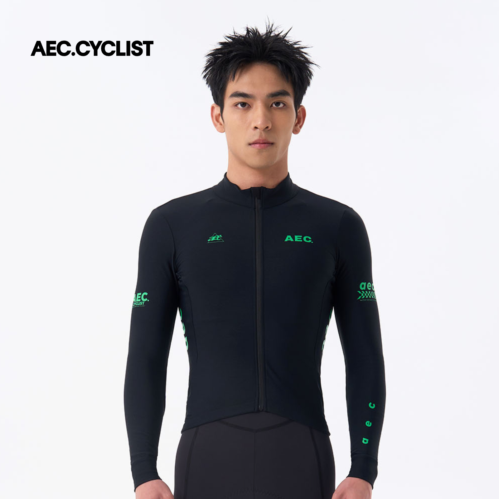 AEC.CYCLIST 남성용 양털 사이클링 저지 가을  - Winter Clothing Logos 리뷰 및 가격