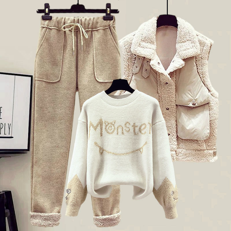 2024 겨울 새로운 캐시미어 조끼 코트 자수 니트 스 - Winter Clothing Sales 리뷰 및 가격
