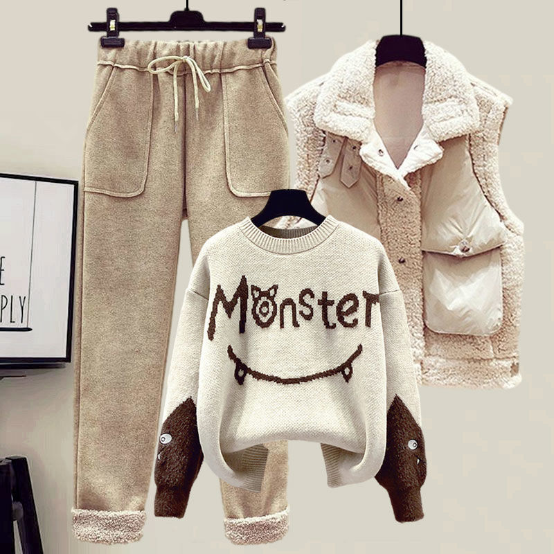 2024 겨울 새로운 캐시미어 조끼 코트 자수 니트 스 - Winter Clothing Sales 리뷰 및 가격