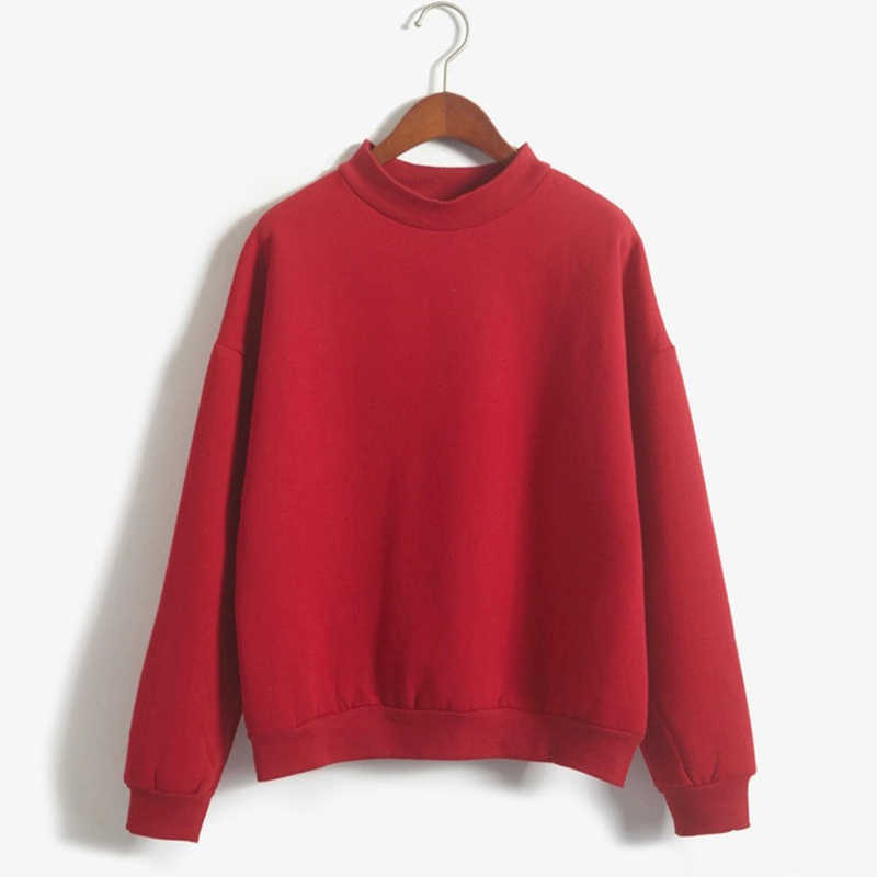 Fleecing 하프 하이 넥 긴 소매 캐주얼 탑 여성 - Winter Clothing Trends For Women 리뷰 및 가격