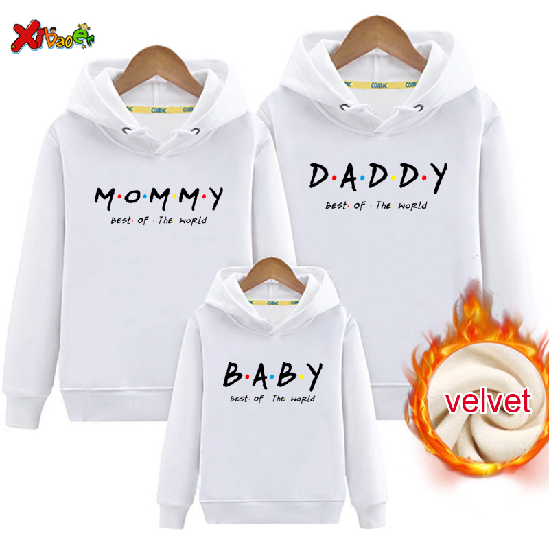 가족 복장 매칭 후디, 겨울 옷, 친구 TV 폰트 복장 - Winter Clothing Kids 리뷰 및 가격