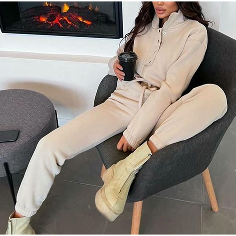 여성용 캐주얼 스탠드 칼라 점프수트, 지퍼 원피스, 긴 - Winter Clothing Sales 리뷰 및 가격