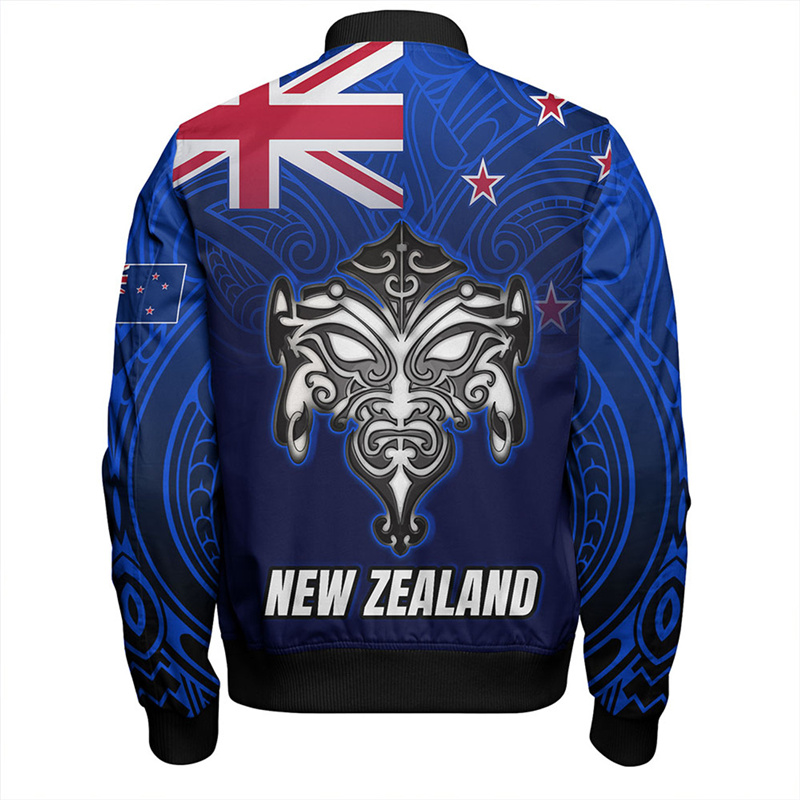 빈티지 3D 프린팅 마오리 문신 재킷, NZ 민족 엠블 - Winter Clothing Nz 리뷰 및 가격