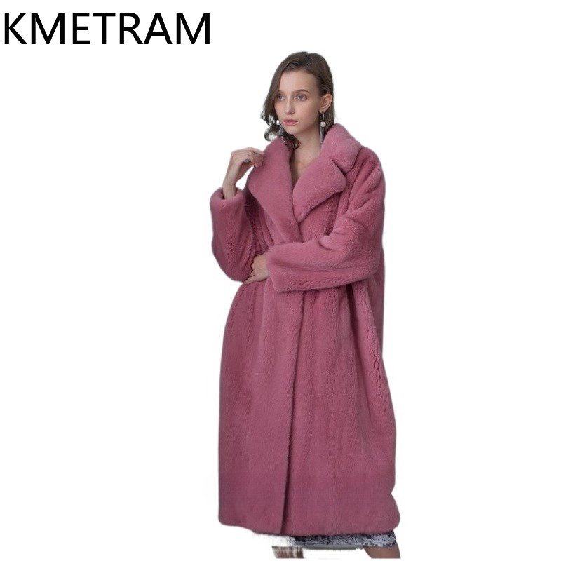 KMETRAM 천연 퍼플 라벨 등급 벨벳 밍크 퍼 재킷 - Winter Clothing Label 리뷰 및 가격